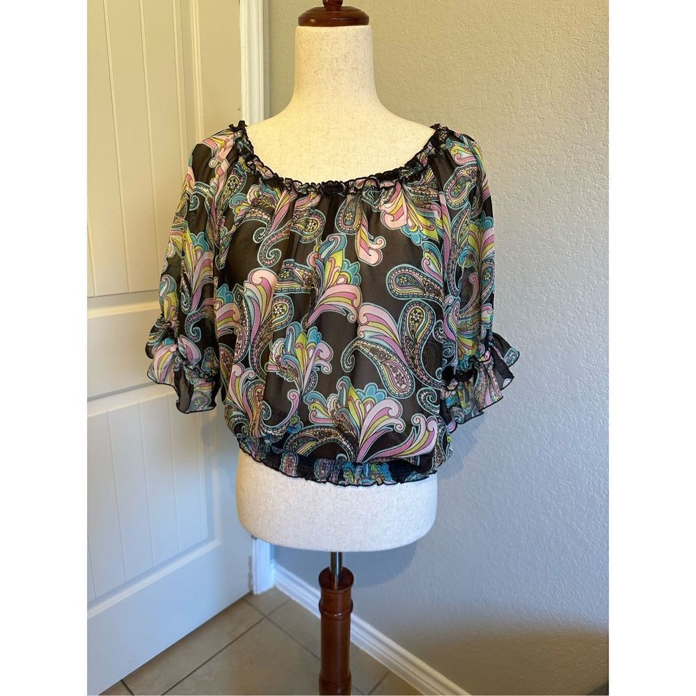 Ariat Women’s Western Paisley Blouse - Size M - 10009183